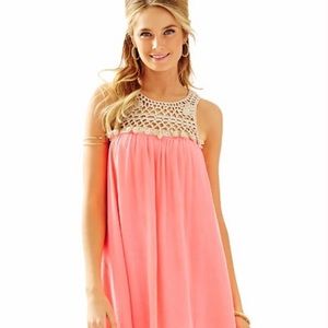 Lilly Pulitzer Rachelle Pink Sun Ray Dress